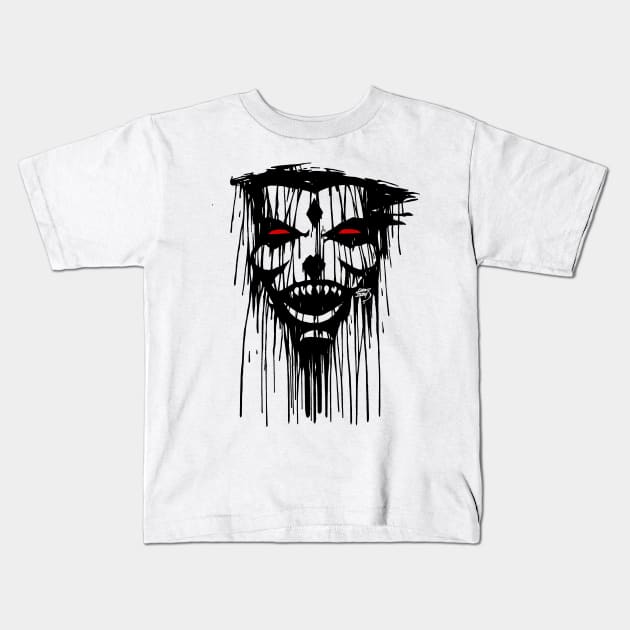 Sinister Drip Kids T-Shirt by artoflucas